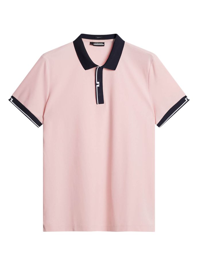 J. LINDEBERG Polo Bay Slim, pink