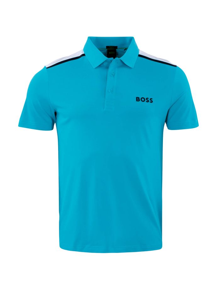 HUGO BOSS Polo Paddytech, turquoise