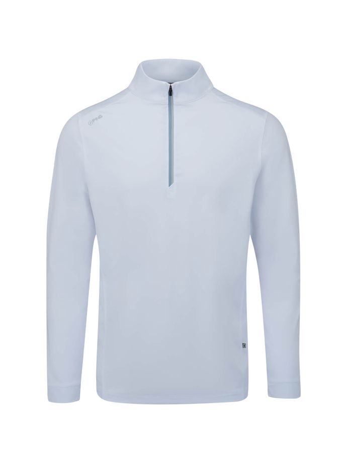 Ping Layer Latham 1/4-Zip, white