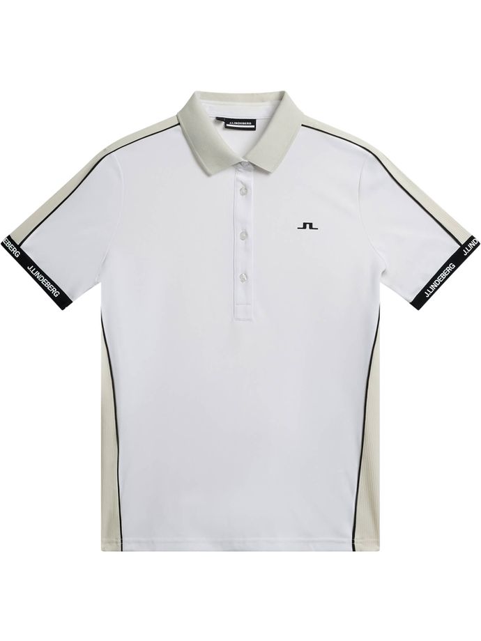 J. LINDEBERG Polo Demi, vit