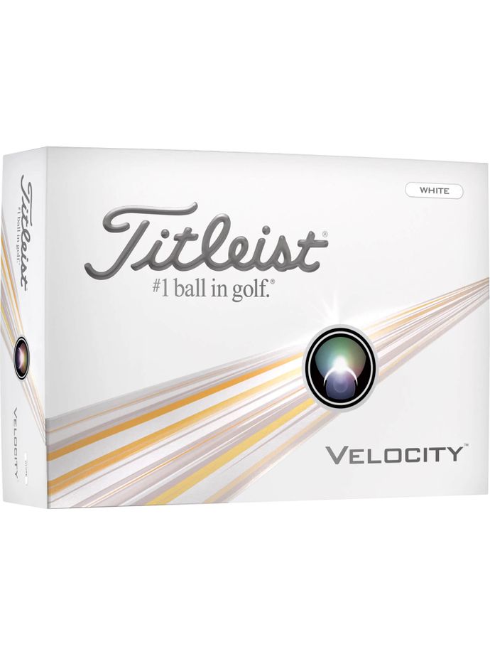 Titleist Velocity Golfbälle, weiß