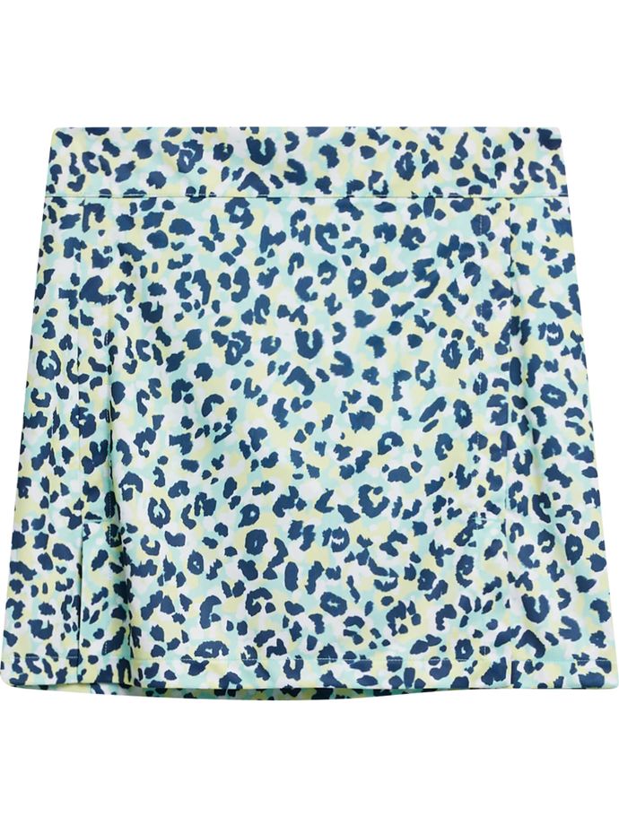 J. LINDEBERG Skort Amelie Print, blau/gelb/weiß