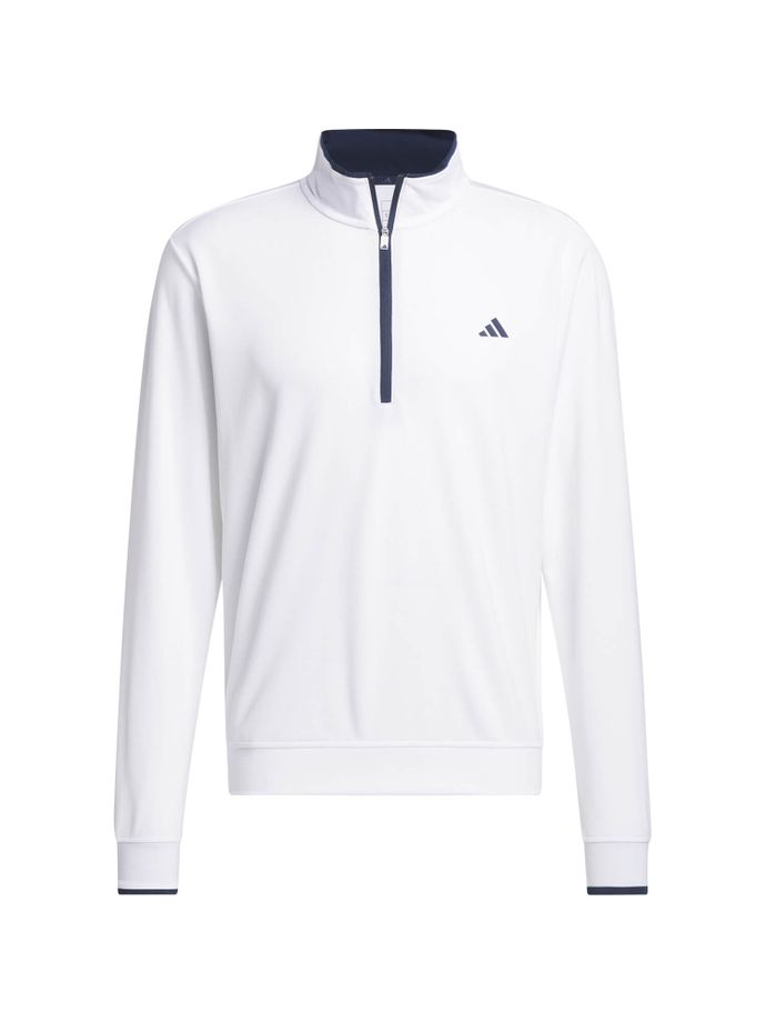 adidas Layer Lightweight 1/2-Zip, white