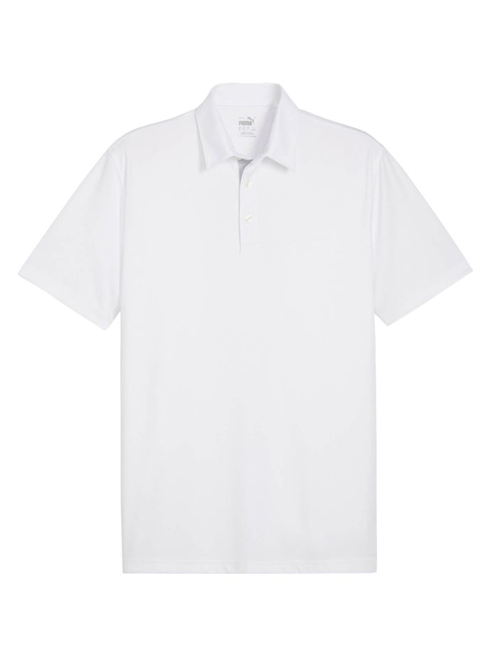 Puma Polo Pure Solid, white