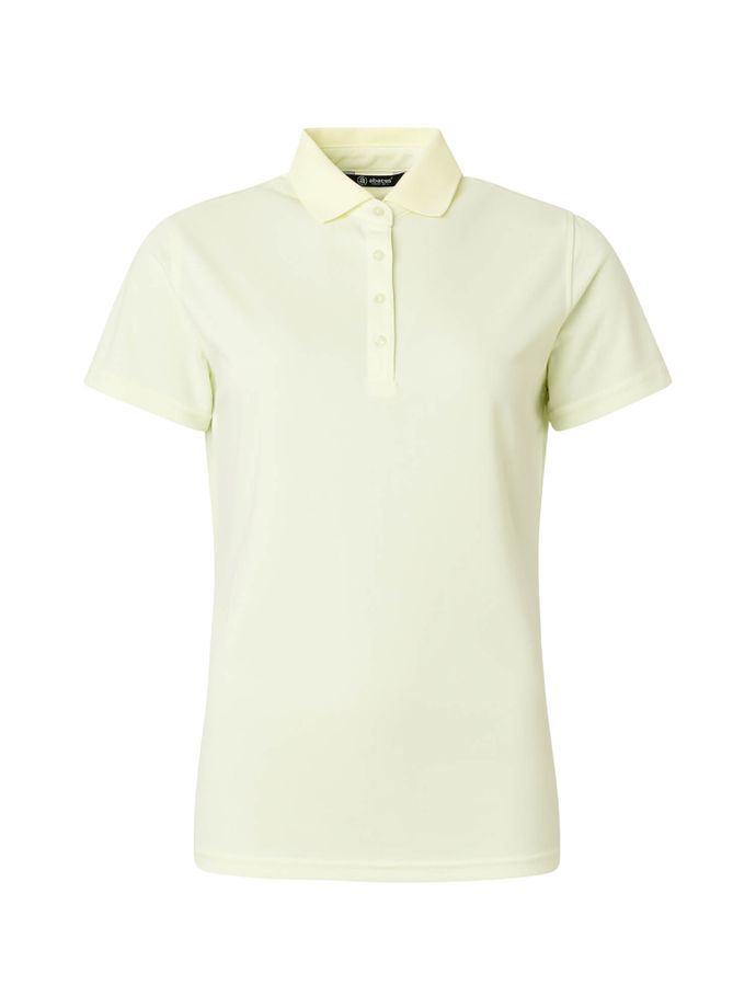 Abacus Cray Drycool polo shirt, yellow