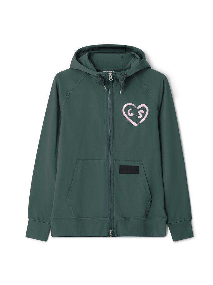 Cross Cuore di Jacke, verde