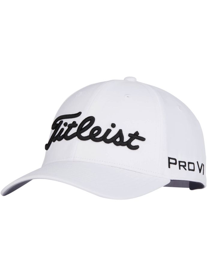 Titleist Cap Tour Performance, blanc/noir