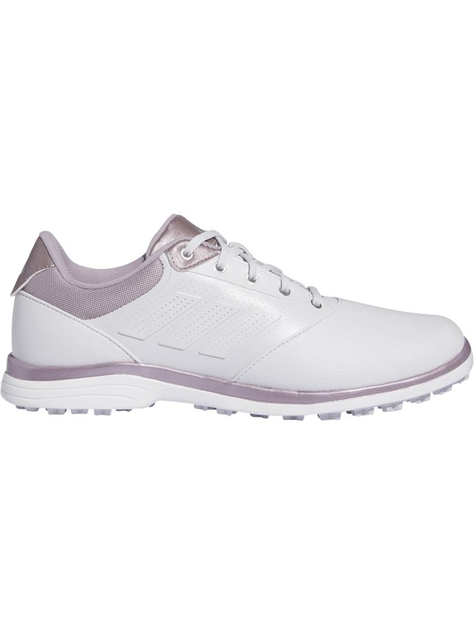 adidas Golfschuhe Alphaflex, weiß/rosa