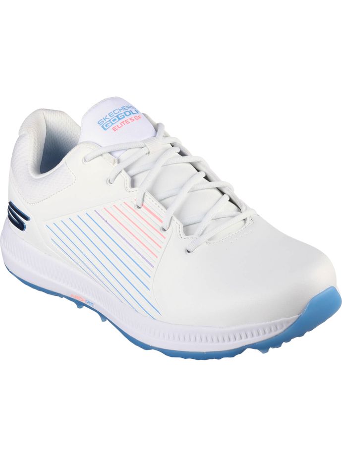 Skechers Elite 5 GF golfsko, hvid/blå