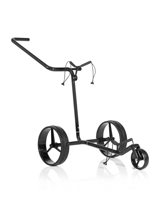 JuCad Trolley Carbon 3. Rad Shine, zwart