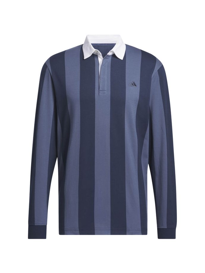 adidas Polo Go-To, long sleeve, dark blue/blue