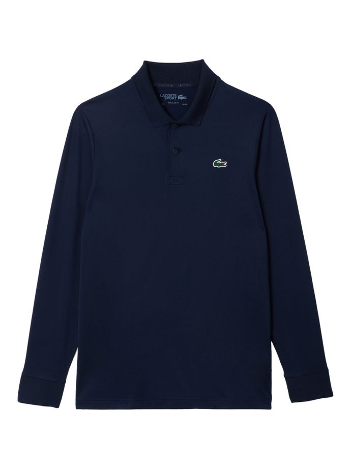 LACOSTE Polo Longsleeve, navy