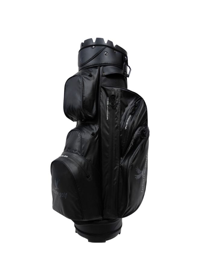 Leisure Cartbag Water Safe Organizer, black/black