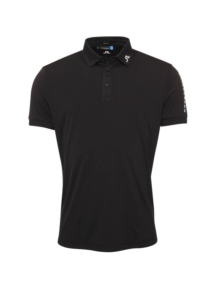 J. LINDEBERG Poloshirt Tour Tech Regular Fit, negro