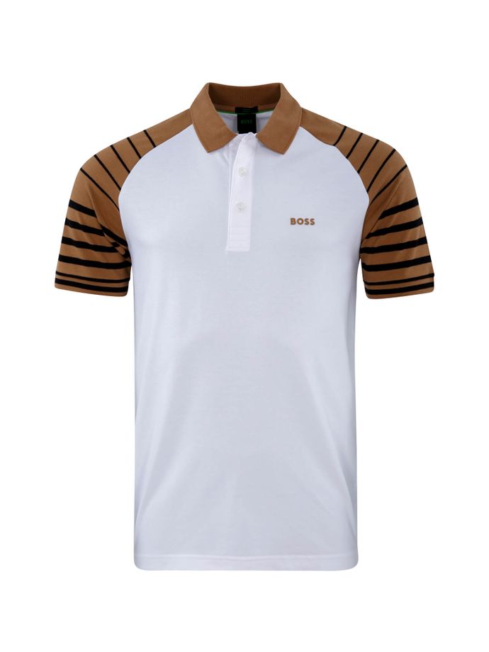 HUGO BOSS Polo Paule 3, weiß