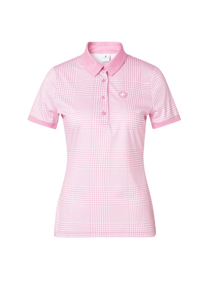 Cross Polo Glencheck, pink