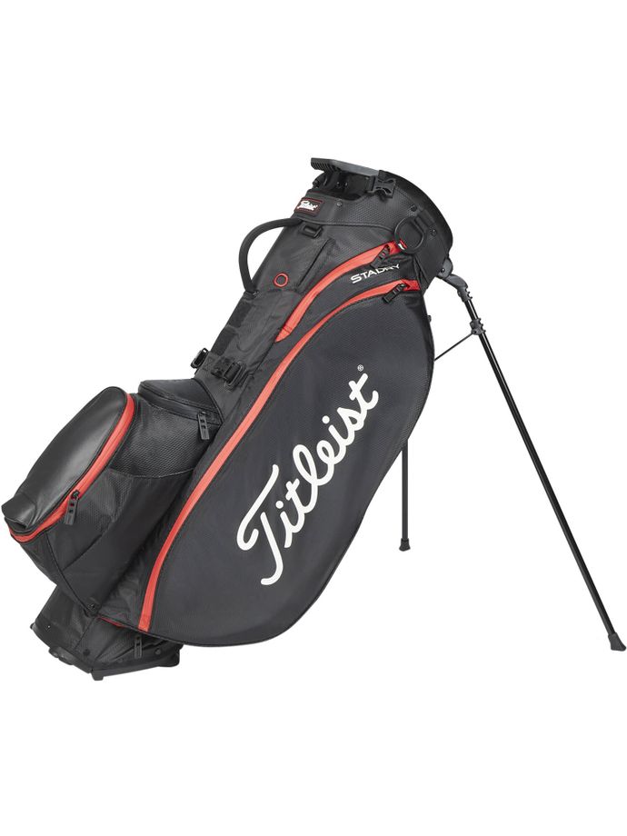 Titleist Standbag Players 5 StaDry, schwarz/rot