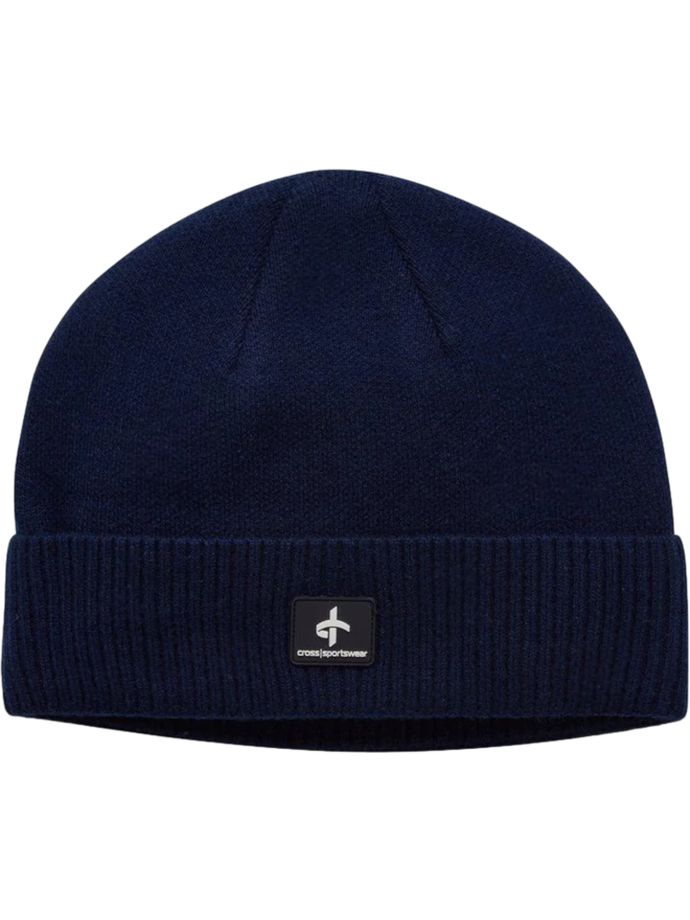 Cross Cross Beanie, navy