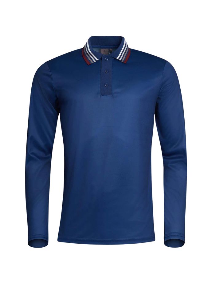 Cross Polo Stripe, blau