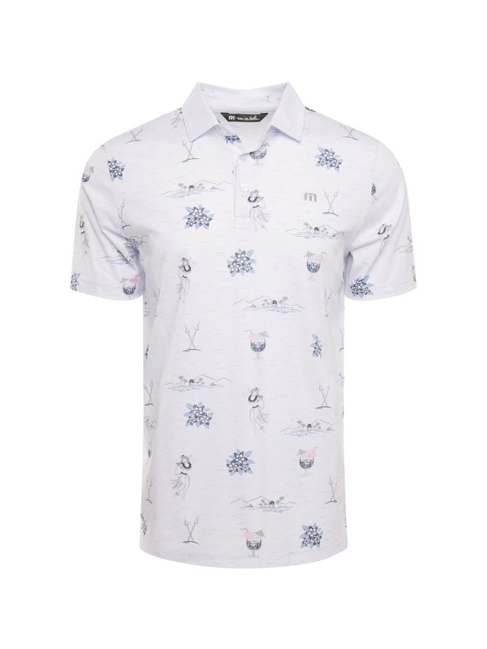 TRAVISMATHEW Polo Island Paradise, white