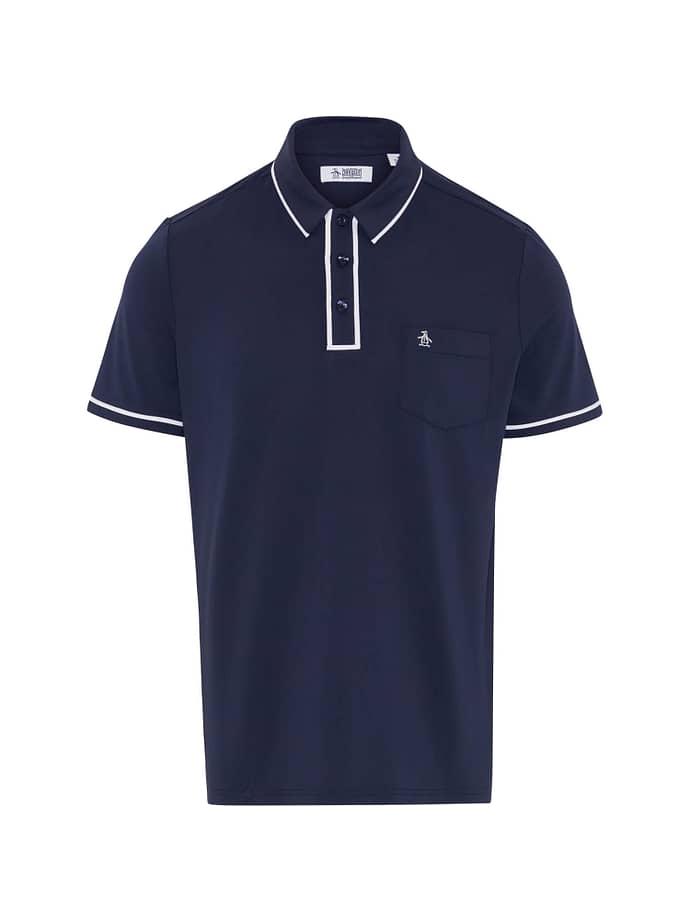 Original Penguin Polo The Technical Earl, navy