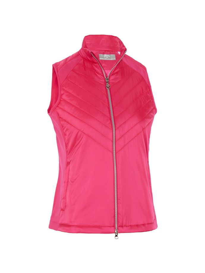 Callaway Weste Chev Primaloft, rose