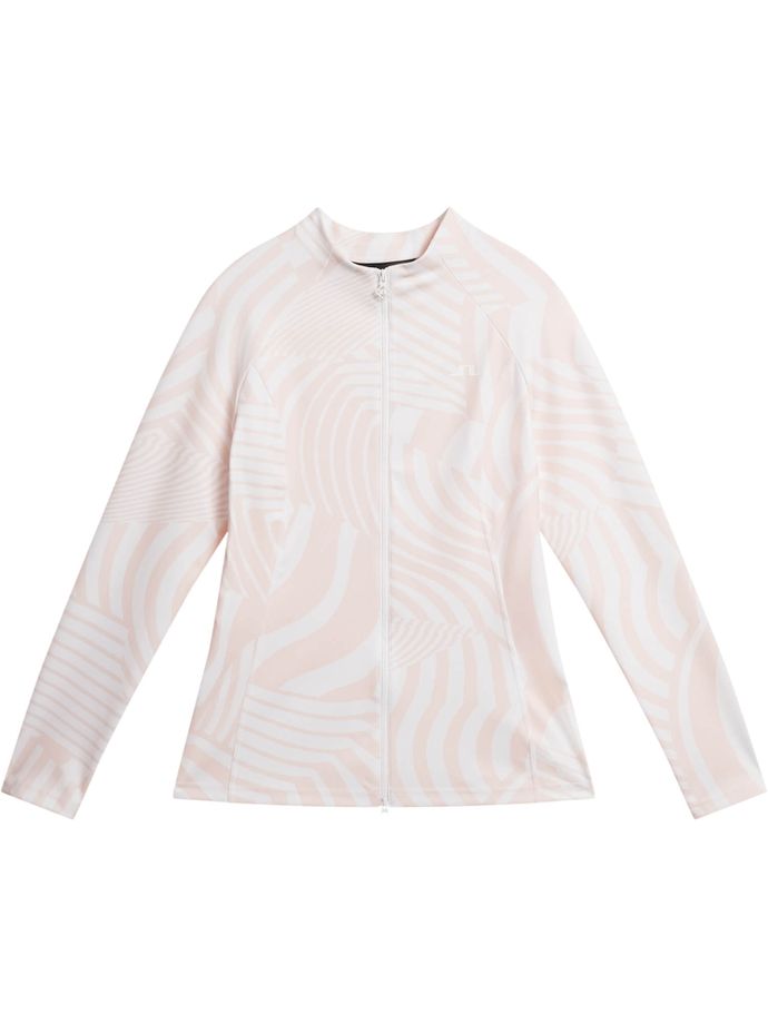 J. LINDEBERG Layer June Print, blanc/rose