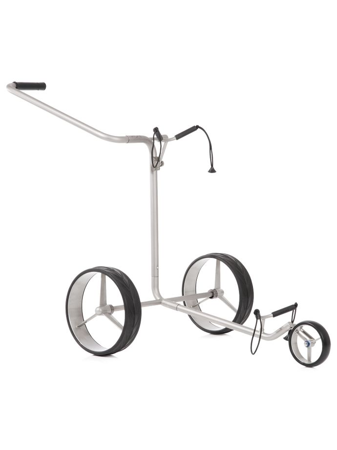 JuCad Golftrolley Titan 3-Rad, silber