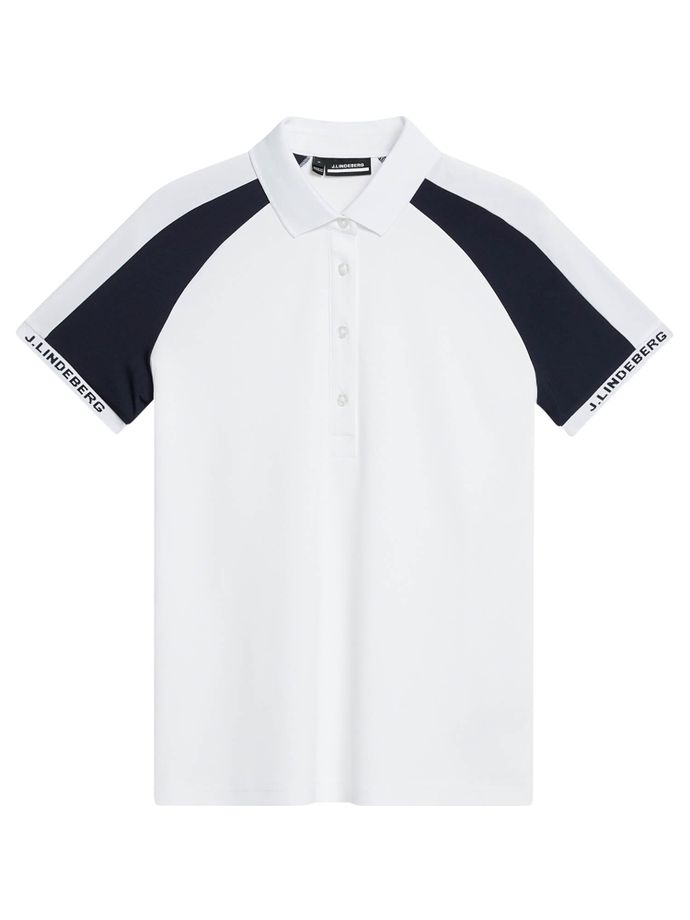 J. LINDEBERG Polo Perinne, weiß