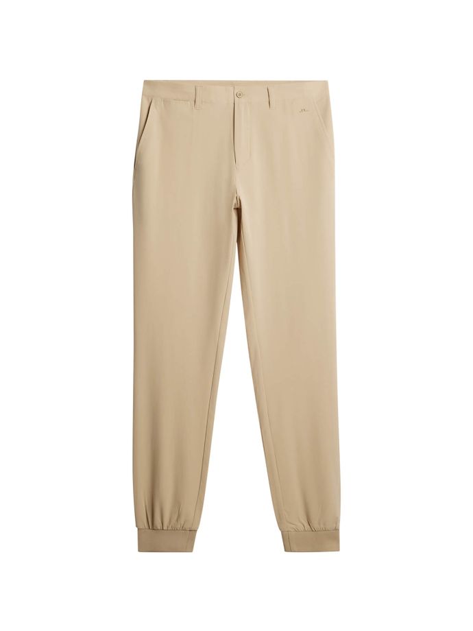 J. LINDEBERG Jogger à revers de tuyau, beige