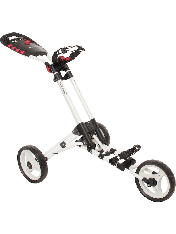 Mikado Golftrolley Fastfold EAZ, weiß