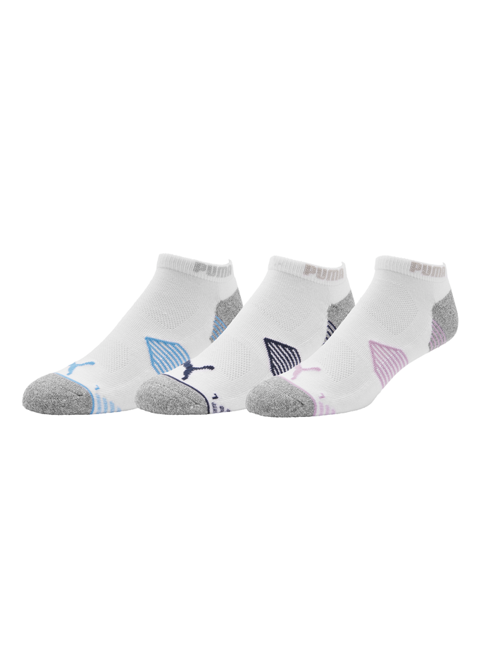 Puma Essential socks, white/multicoloured