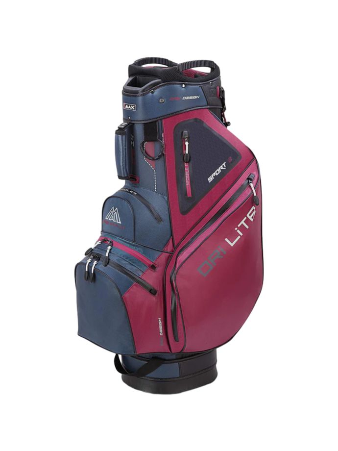 BIG MAX Borsa da carrello Dri Lite Sport 2, blu/bordeaux