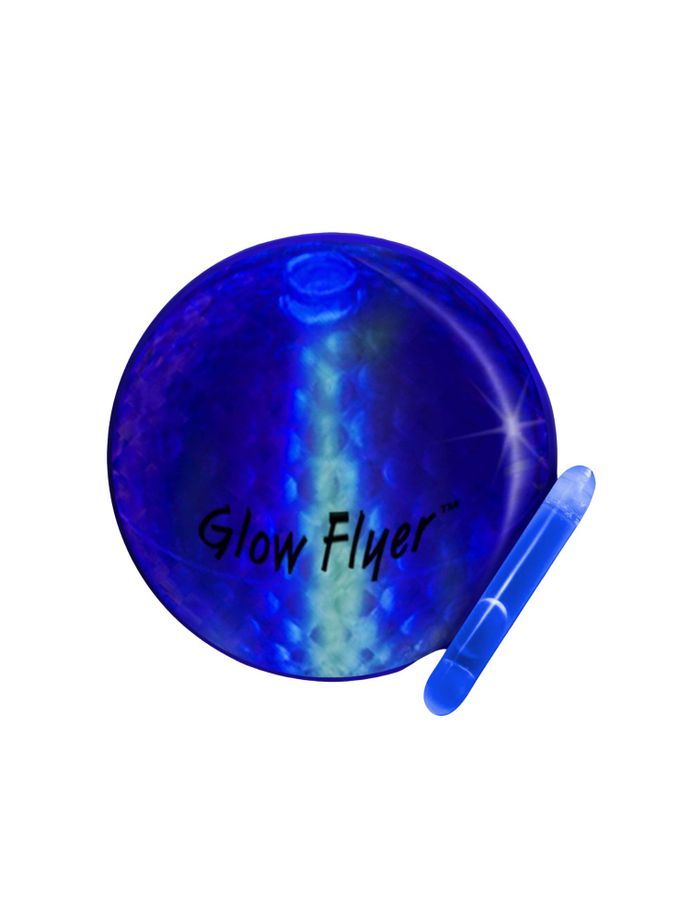 Masters Golfball Glow Flyer, blau