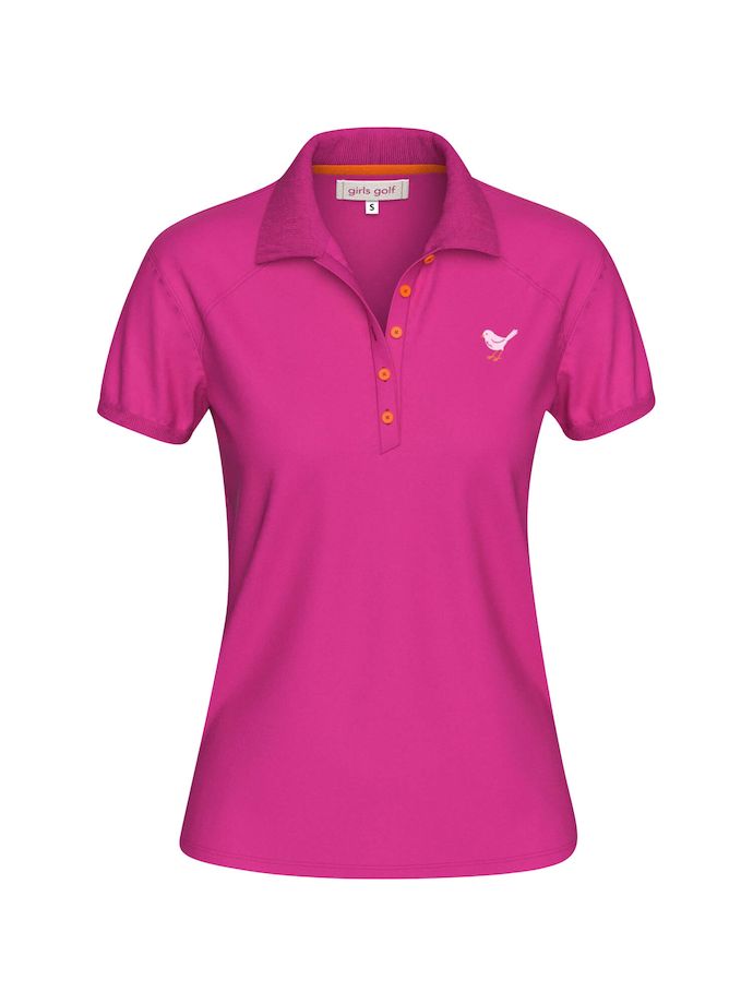 girls golf Polo Pink Ultra, pink