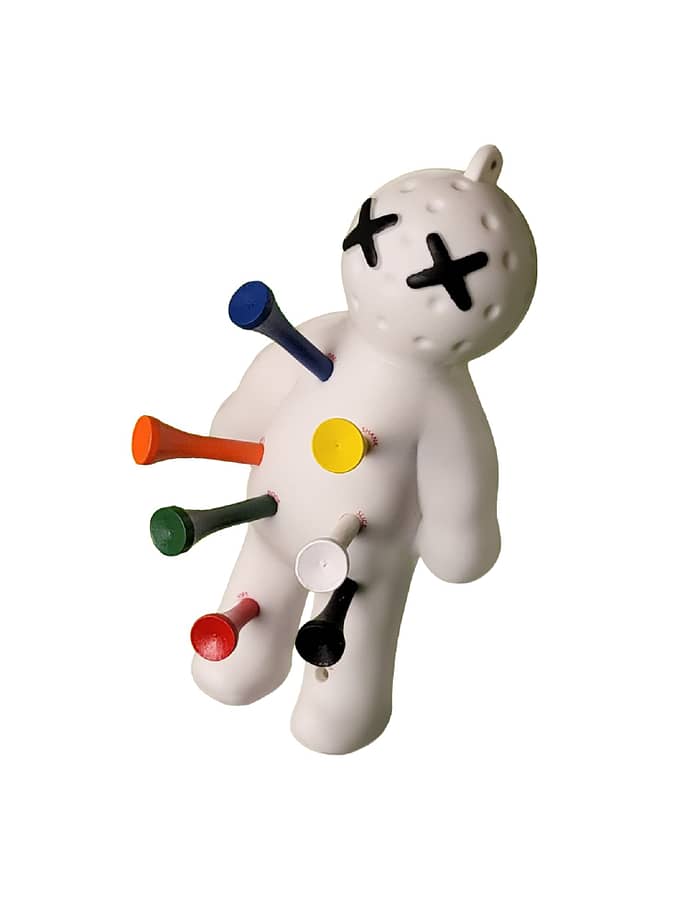 Voodoo Golf Teehalter Voodoo Puppe