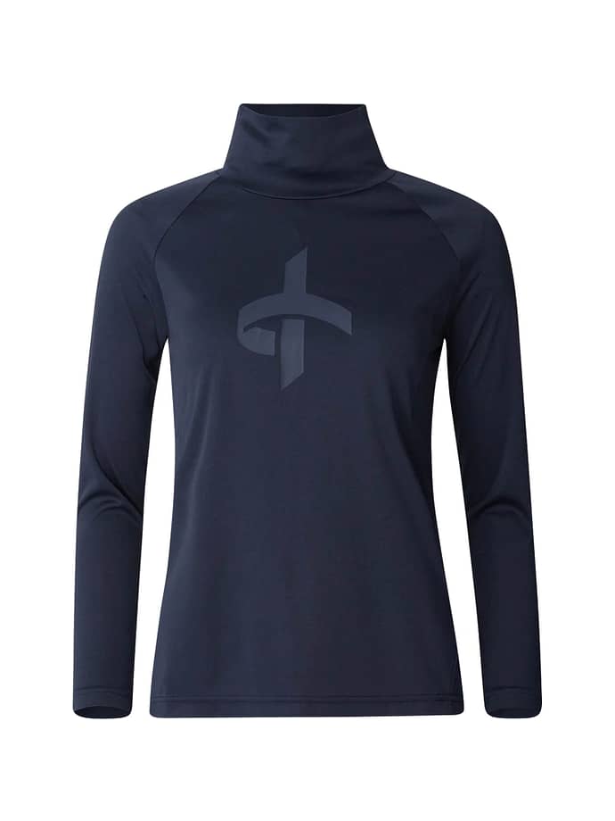 Cross Polo Turtle Neck, navy