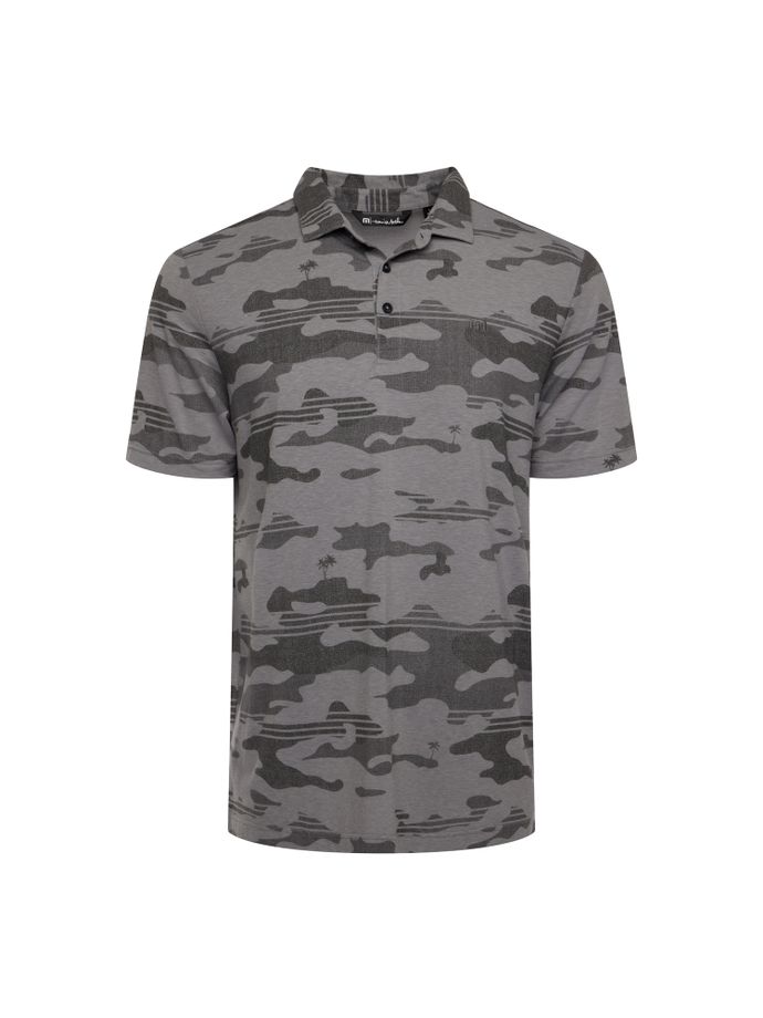 TRAVISMATHEW Polo Beachside Stealth, gris