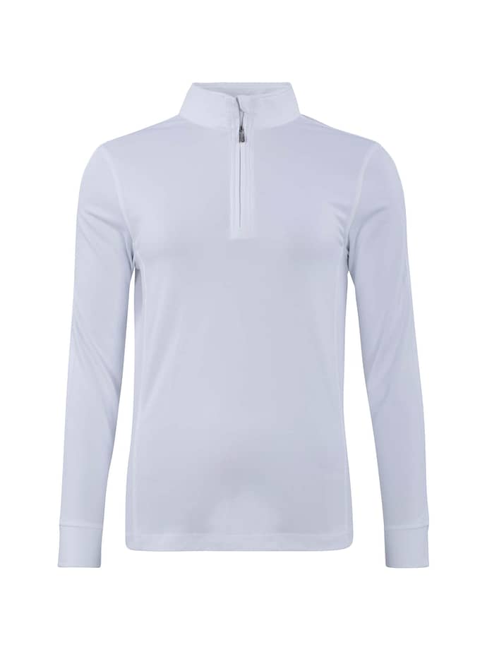 Daily Sports Laag Anna Halve Hals 1/4-Zip, wit