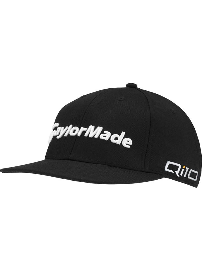 TaylorMade Cap Tour Flatbill, schwarz