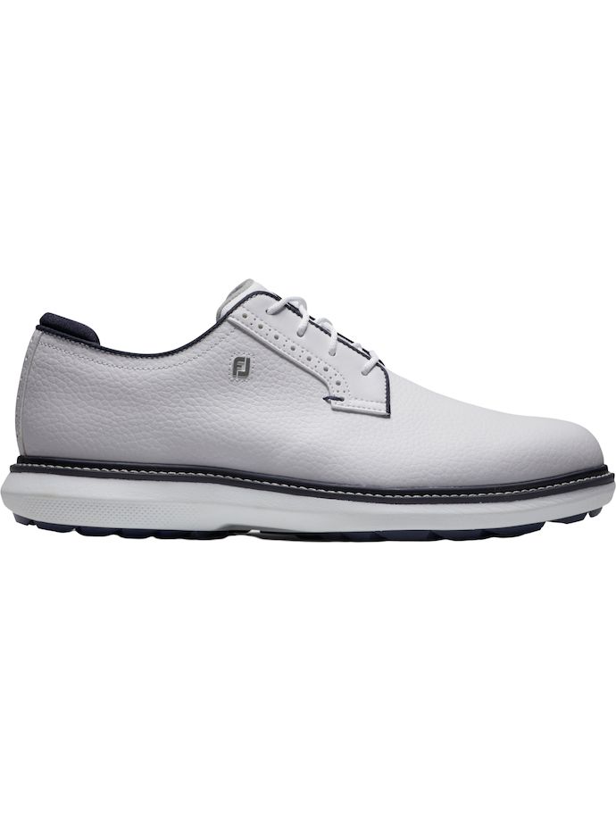 FootJoy Golfschuhe Traditions Blucher, weiß/navy