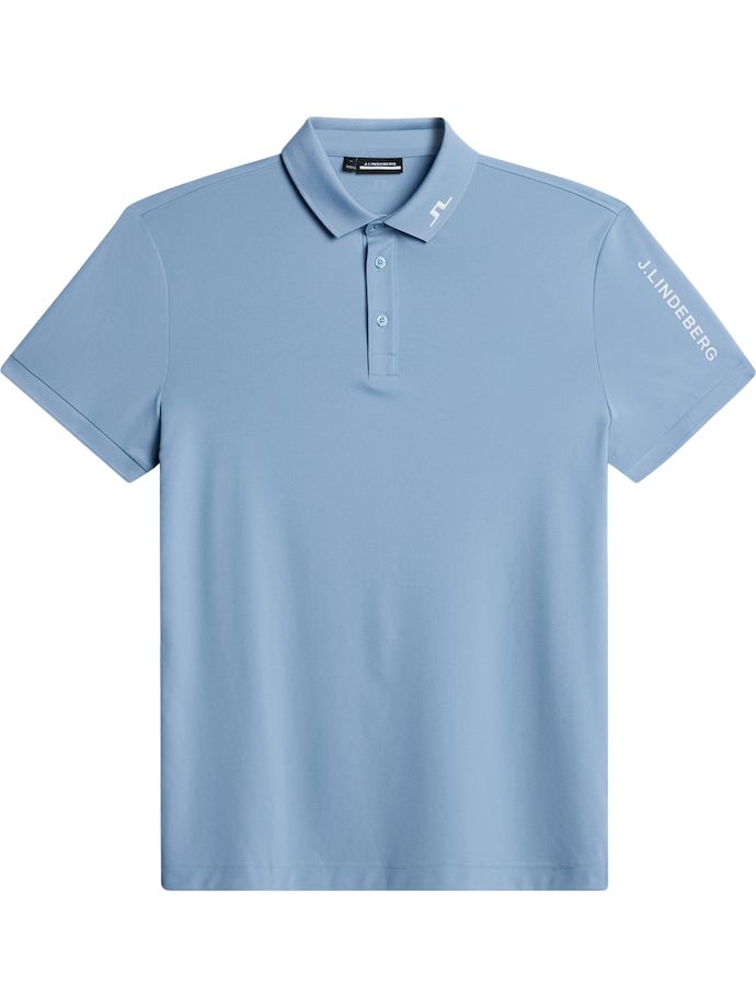 J. LINDEBERG Tour Tech Polo, niebieski szary