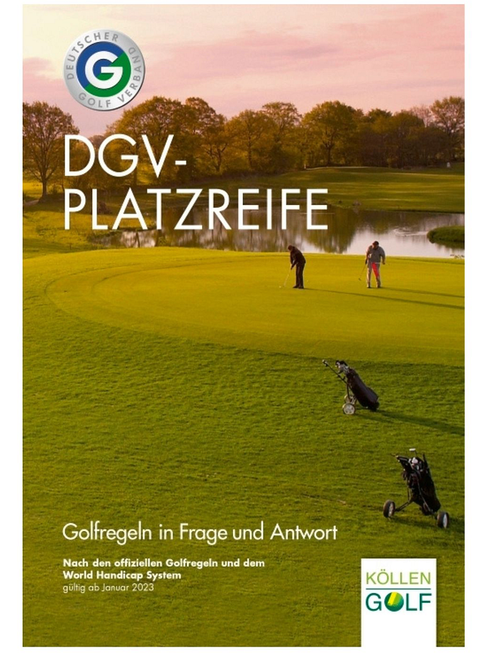 Köllen Verlag DGV Platzreife - Reglas de golf en preguntas y respuestas