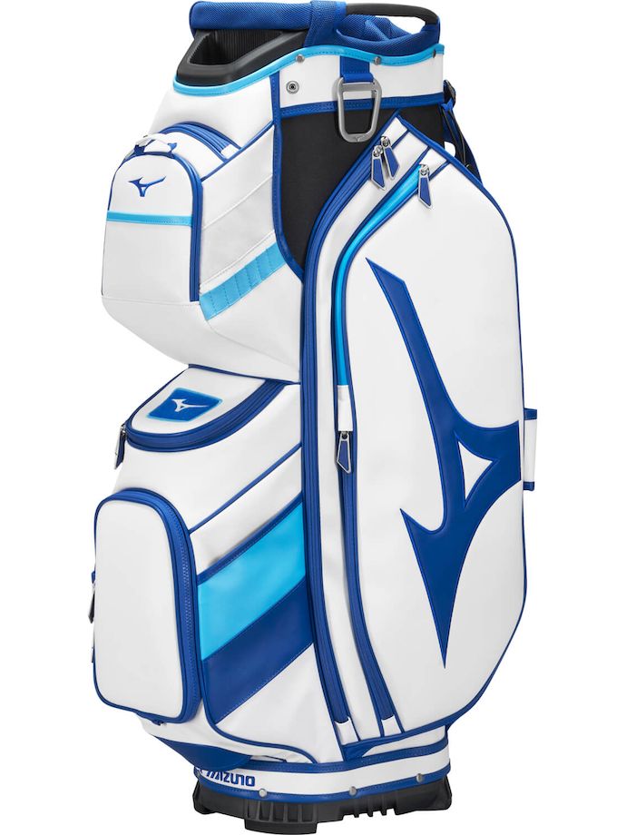 Mizuno Recorrido Cartbag, blanco/azul