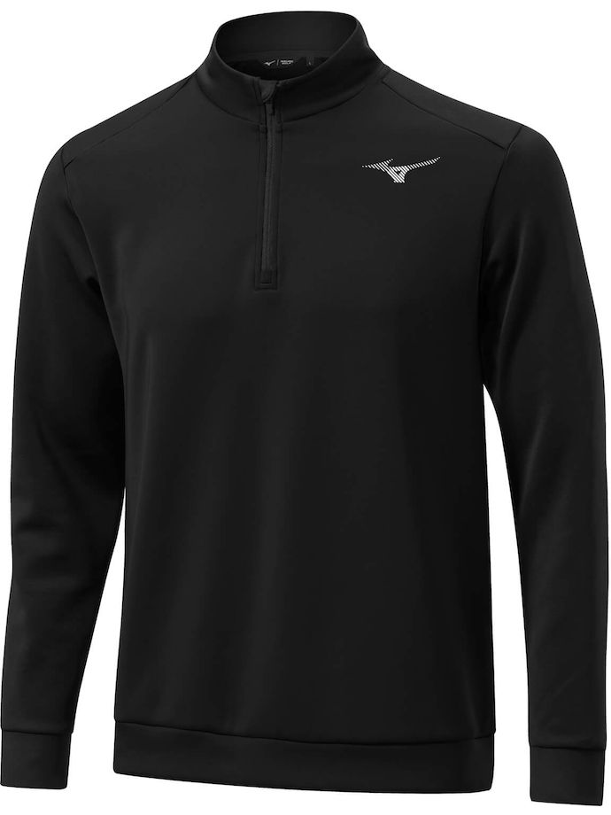 Mizuno Capa RB 1/4 cremallera, negro