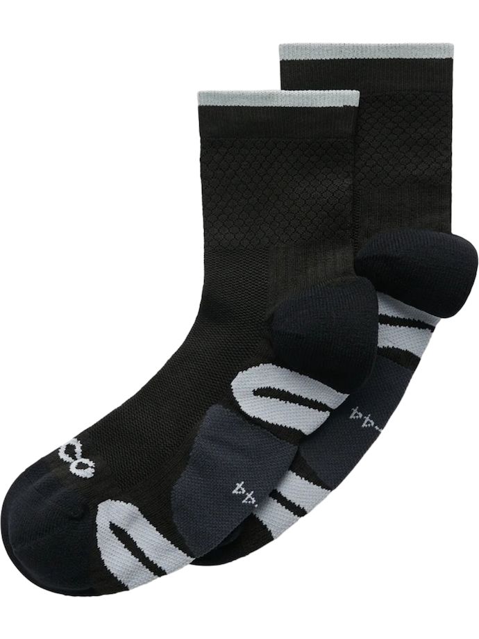 ecco Chaussettes Tech Tour Lite Mid-Cut, noir