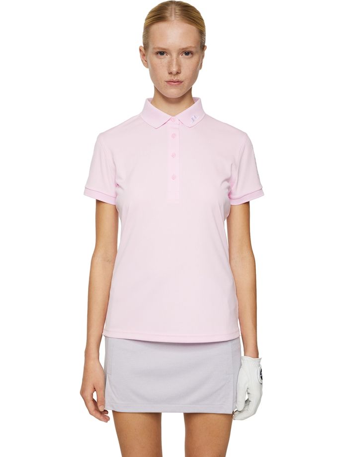 J. LINDEBERG Tour Tech Polo, roze