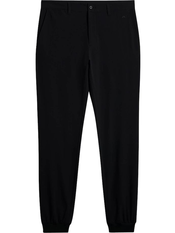 J. LINDEBERG Trousers Cuff Jogger, black