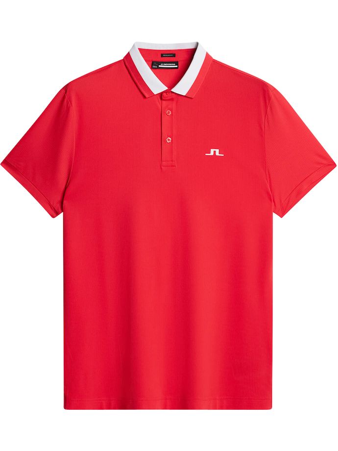 J. LINDEBERG Polo Benji Reg, rose