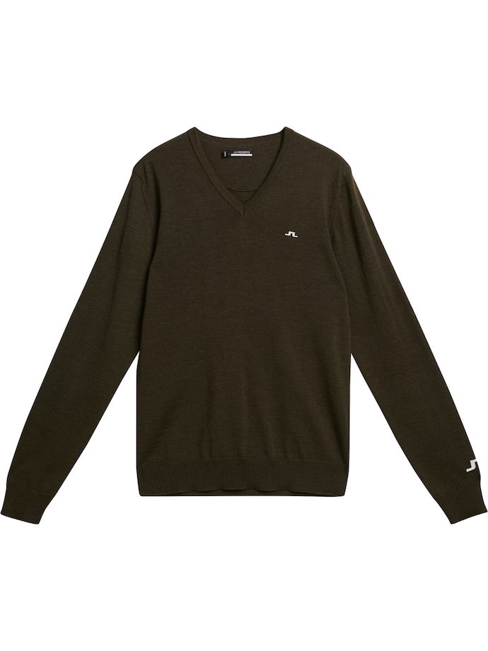 J. LINDEBERG Pullover Lymann, verde